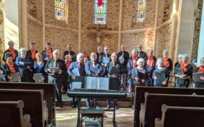 La chorale « VIVACE » à l&rsquo;église St-Pierre de Vaucé