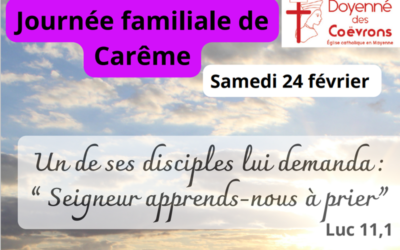 Journée de retraite de Carême