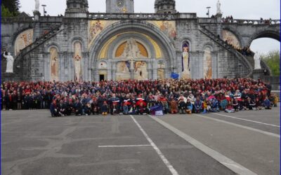 Des paroissiens au pèlerinage diocésain de Lourdes