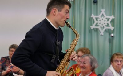 Un goûter de Noël empreint de joie et de partage