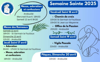 Vivez la Semaine Sainte : en Chemin vers Pâques