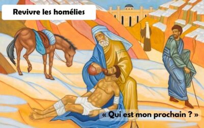 Homélie dimanche 13 juillet – Départ père Vincent