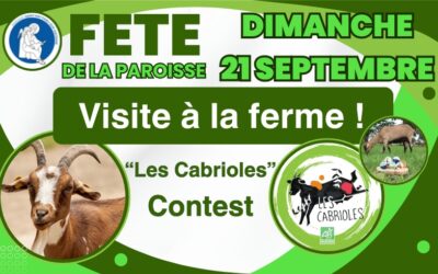 Fête de la paroisse – dimanche 21 septembre