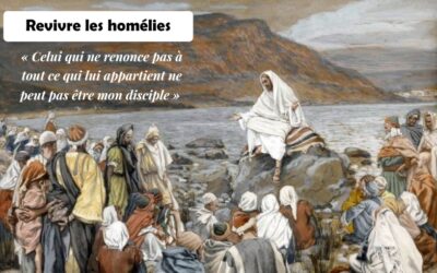 Homélie du dimanche 7 septembre – Accueil père Jomy