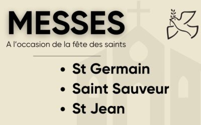 Célébrations des saints de la paroisse